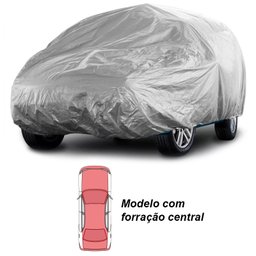 Capa Automotiva Cobrir Carro Protetora Forrada Central Tamanho P M G Carrhel - 3