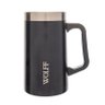 Caneca De Aço Inox Térmica Wolff Para Cerveja 500 Ml Preta - 2