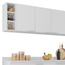 Ver imagem 6 de Armário de Cozinha Cp13 e Tampo 178cm Pérola M24 Branco - Mpozenato
