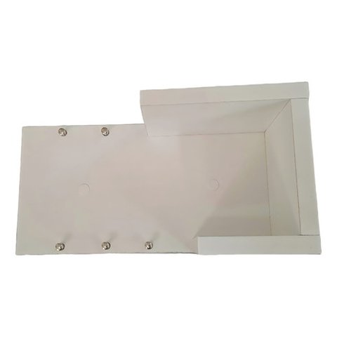 Porta Chave de Parede Organizador Multiuso 100%mdf Branco