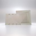 Ver imagem 5 de Porta Chave de Parede Organizador Multiuso 100%mdf Branco