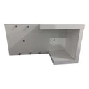 Ver imagem 7 de Porta Chave de Parede Organizador Multiuso 100%mdf Branco