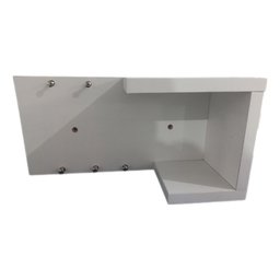 Porta Chave de Parede Organizador Multiuso 100%mdf Branco - 7