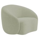 Ver mais imagens de Kit Divã Recamier Orgânico França 250cm Lado Esquerdo e Poltrona Amore Bouclé
