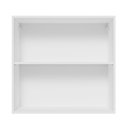 Ver mais imagens de Armário Aéreo 70 cm 2 Portas Branco/Branco Veludo Lux Madesa