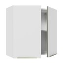 Ver imagem 6 de Armário Aéreo 70 cm 2 Portas Branco/Branco Veludo Lux Madesa