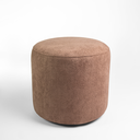 Ver imagem 3 de Kit 02 Puff Perse 40cm Decorativo Tecido Boucle Banqueta Puffe Redondo