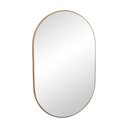Ver imagem 1 de Espelho Oval Londres 80x50cm com Borda Dourada