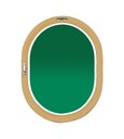 Ver imagem 3 de Espelho Oval Londres 80x50cm com Borda Dourada