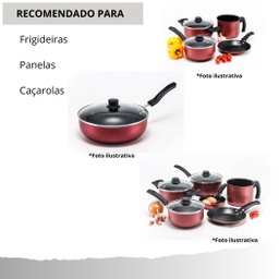 Tampa de Vidro Temperado Avulsa para Panela Caçarola Frigideira 18 Cm - 6