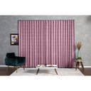 Ver imagem 2 de Cortina Jacquard 3,00x2,70 para Trilho Suíço Rosê-rosa