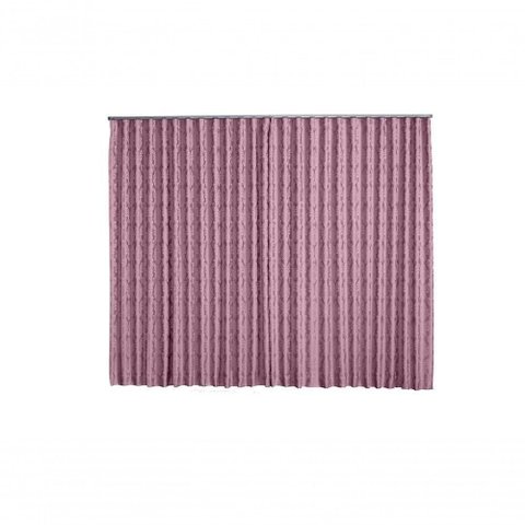 Cortina Jacquard 3,00x2,70 para Trilho Suíço Rosê-rosa