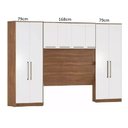 Ver imagem 3 de Guarda-roupa para Quarto de Casal com 8 Portas 6 Gavetas Irlanda - Móveis Leartam