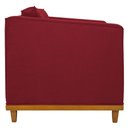 Ver imagem 3 de Poltrona Decorativa Europa Doce Sonho Móveis Cor Vermelho