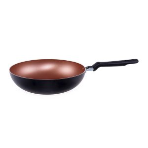 Frigideira Funda Antiaderente Teflon 24cm Tramontina Preto