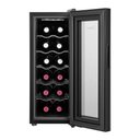 Ver imagem 3 de Adega Climatizada de Vinho 12 Garrafas Bivolt Midea Mdrw066fgggl3 - Bivolt