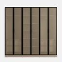 Ver imagem 2 de Guarda-roupa 6 Portas Reflecta 100% Mdf Orion CabeCasa MadeiraOriginals