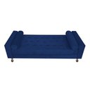 Ver imagem 3 de Recamier Baú Félix Solteiro 160 cm Suede - ADJ Decor - Azul Marinho