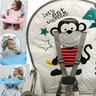 Cadeirinha de Alimentação Passear Baby Alta Papa Cinza Macaco - 4