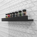 Ver imagem 3 de Prateleira Porta Temperos 50 x 10cm Preto