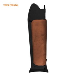 Arranhador Canto de Sofá Para Pet Gato Premium MDF Preto Veludo Terracota - Desk Design - 3