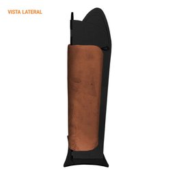 Arranhador Canto de Sofá Para Pet Gato Premium MDF Preto Veludo Terracota - Desk Design - 6