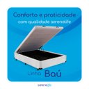 Ver imagem 6 de Cama Box Baú Casal Serenelife - Corano Branco