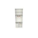 Ver imagem 3 de Armário Cabideiro Gaveta Misto M41 100% Mdf Closet Arara Vetorial Móveis Branco