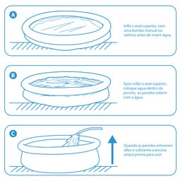 Piscina Inflável Joy Set 4760l Circular 300cm com Capa Filtro Bomba Forro Vg Plus 220v - 5