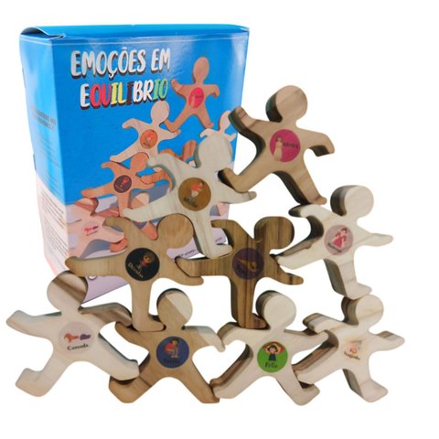 Jogo Atividade 11 Equilibristas Das Emoções para Crianças