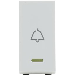 Módulo Pulsador De Campainha Para Led Arteor 250V 10A Branco - 1