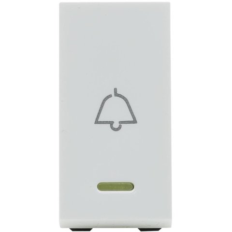 Módulo Pulsador De Campainha Para Led Arteor 250V 10A Branco