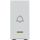 Ver imagem 1 de Módulo Pulsador De Campainha Para Led Arteor 250V 10A Branco