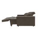 Ver imagem 2 de Poltrona Amamentação Retratil e Reclinavel Sala Quarto Mamae Sofia Marrom