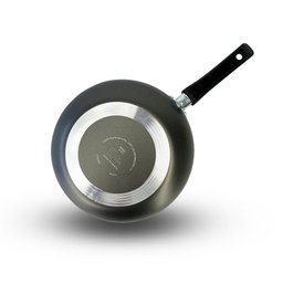Panela Frigideira Wok 24 Cm Antiaderente Alumínio - Dourado - 2