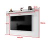 Painel Tv Ilan 1500 Branco - 2