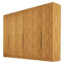 Ver imagem 3 de Guarda Roupa Oslo 6 Portas 4 Gavetas Mdf - Mademarcs