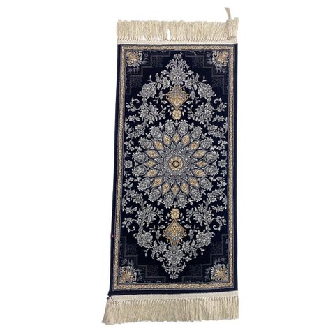 Tapete Persa Iraniano 50x100cm 2005 Navy