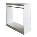 Ver imagem 4 de Balcão Arara Cabideiro Pendurar Roupa Loja Closet