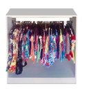 Ver imagem 6 de Balcão Arara Cabideiro Pendurar Roupa Loja Closet