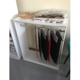 Balcão Arara Cabideiro Pendurar Roupa Loja Closet - 5
