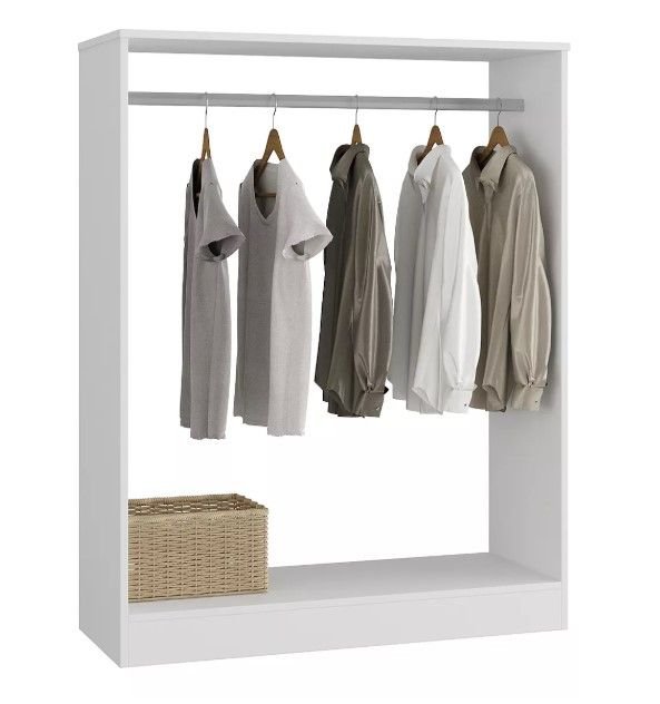 Balcão Arara Cabideiro Pendurar Roupa Loja Closet - 2
