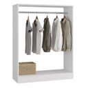 Ver imagem 2 de Balcão Arara Cabideiro Pendurar Roupa Loja Closet