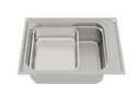 Ver imagem 2 de Cuba Inox com cesto e escorredor 65x45x19 Ghelplus 30507