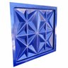 Formas Cullinans 30x30 3d Abs Azul Gesso Cimento 1mm - 5