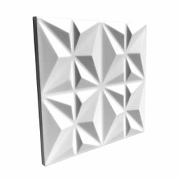 Formas Cullinans 30x30 3d Abs Azul Gesso Cimento 1mm - 4