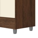 Ver imagem 5 de Guarda Roupa Ideal 4 Portas Plus Imbuia/champanhe - Vila Rica Móveis