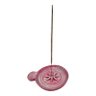 Incensário Prato 10 Cm Universal Rosa em Resina - 5