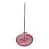 Incensário Prato 10 Cm Universal Rosa em Resina - 6