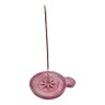 Incensário Prato 10 Cm Universal Rosa em Resina - 3